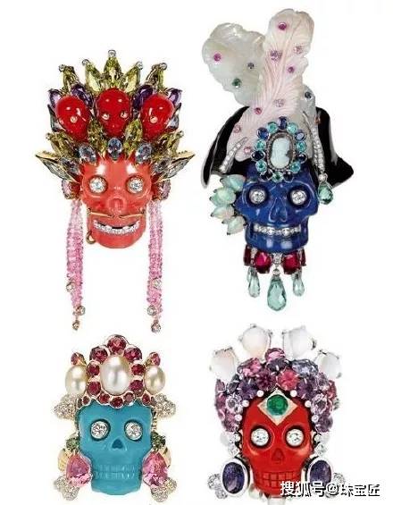 吸睛神器！60款高级感搭配做全场最时髦的“鬼”！开元棋牌app颠覆你想象的万圣节珠宝！派对炸街(图1)