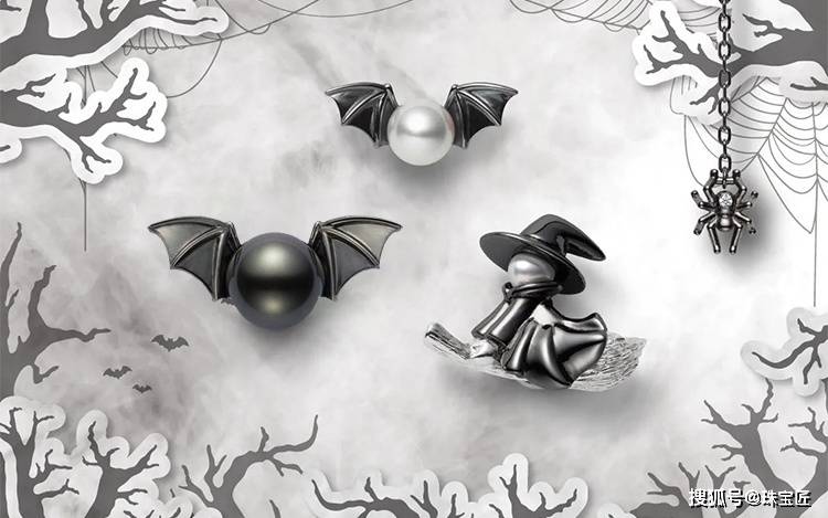 吸睛神器！60款高级感搭配做全场最时髦的“鬼”！开元棋牌app颠覆你想象的万圣节珠宝！派对炸街(图4)