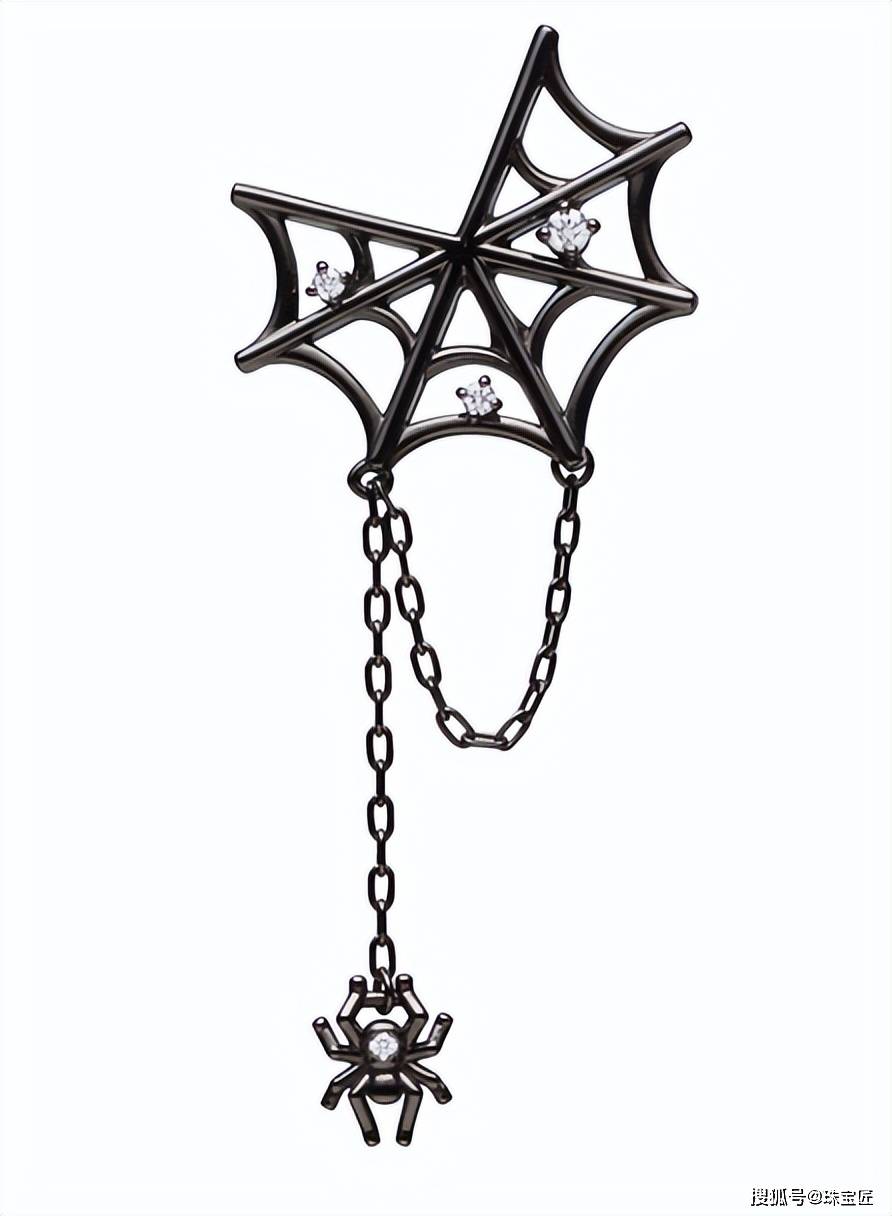 吸睛神器！60款高级感搭配做全场最时髦的“鬼”！开元棋牌app颠覆你想象的万圣节珠宝！派对炸街(图19)