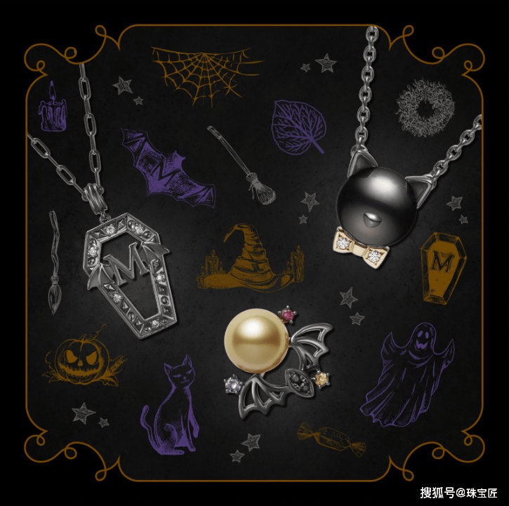 吸睛神器！60款高级感搭配做全场最时髦的“鬼”！开元棋牌app颠覆你想象的万圣节珠宝！派对炸街(图23)