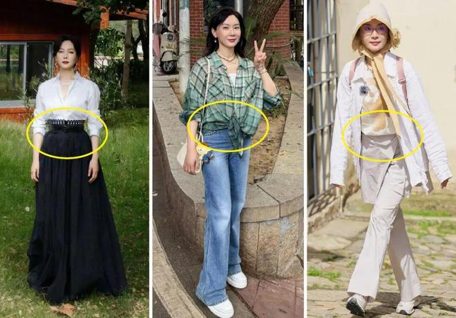 艳了：穿搭明艳却不显花哨气质是真好！开元ky棋牌看48岁陈数被她穿搭惊(图19)