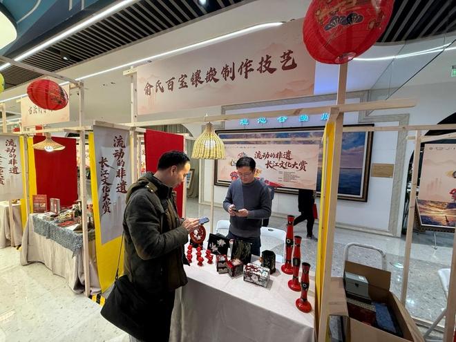 船模型集体亮相“流动的非遗”走进商圈开元棋牌app时尚的竹编、精致的古(图3)